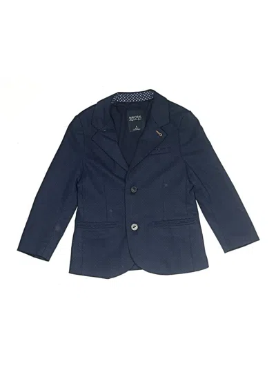 Pre-owned Mayoral Kids' Blazer Jacket In Blue