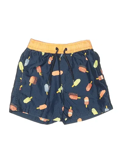Pre-owned Mayoral Kids' Board Shorts In Blue