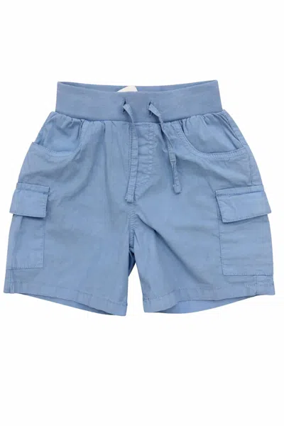 Mayoral Kids' Boy's Cargo Short In Ocean Blue