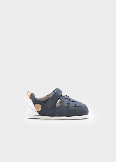 Mayoral Kids' Boy's Sporty Style Sandal In Navy In Blue