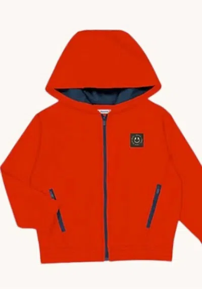 Mayoral Kids' Boy's Tracksuit Shirt In Red