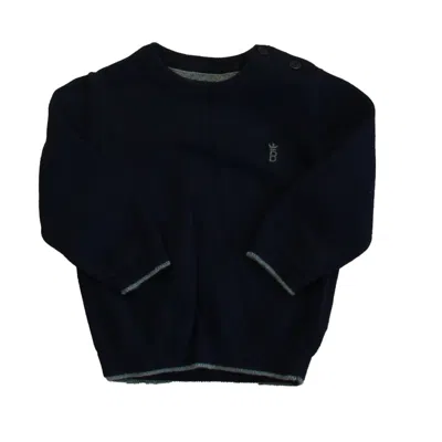 Pre-owned Mayoral Kids' Boys Navy Sweater In Blue