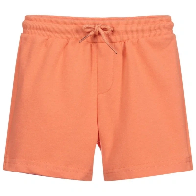 Mayoral Boys Orange Jersey Baby Shorts