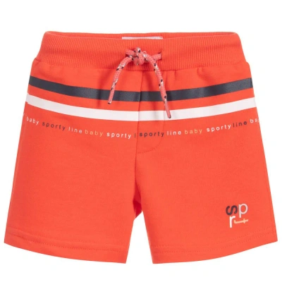 Mayoral Babies' Boys Orange Jersey Shorts