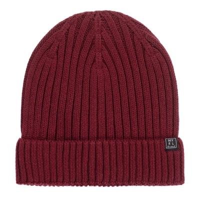 Mayoral Boys Teen Red Knitted Hat