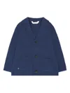 Mayoral Button-fastening Cardigan In Blue