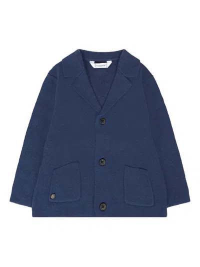 Mayoral Babies' Button-fastening Cardigan In Blue