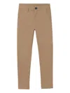 Mayoral Button-fastening Chinos In Brown