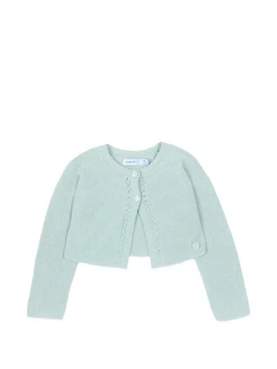 Mayoral Babies' Buttoned Cardigan In Multi