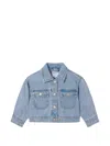 Mayoral Buttoned Pocket Jacket In Blue
