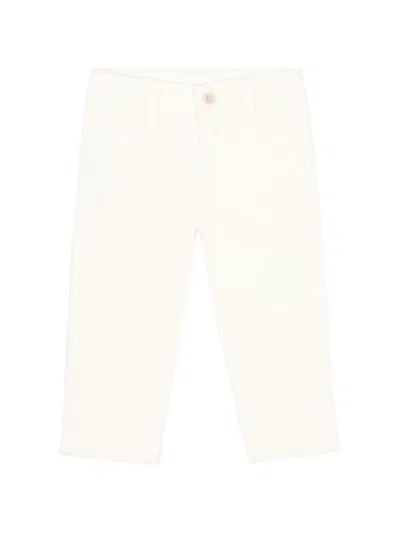 Mayoral Babies' Buttoned Trousers In White