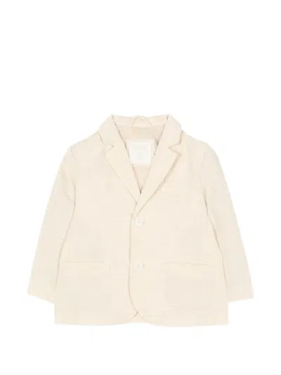 Mayoral Babies' Button-up Blazer In Neutral