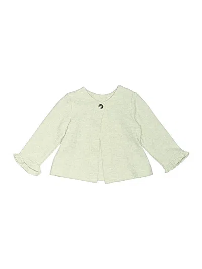 Pre-owned Mayoral Babies' Cardigan Sweater In Green