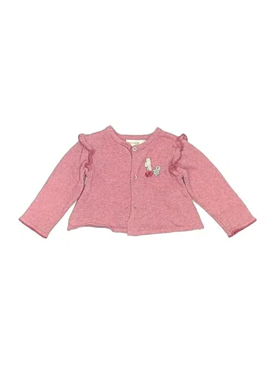 Pre-owned Mayoral Babies' Cardigan Sweater In Pink
