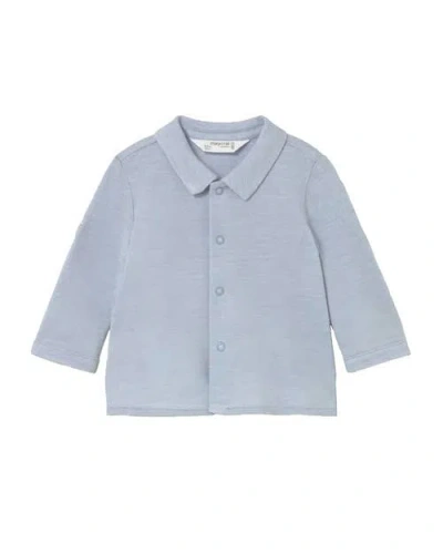 Mayoral Kids'  Collared Shirt In Blue