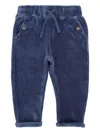 Mayoral Corduroy Drawstring Trousers In Blue