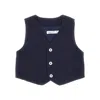 Mayoral Cotton And Linen-blend Vest Kids