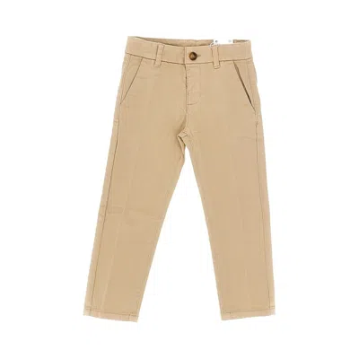 Mayoral Cotton Chino Pants - Kids In Brown