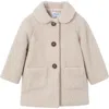 Mayoral Terry Button Coat In Neutral