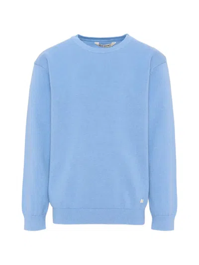 Mayoral Kids' Crew-neck Sweater In Blue