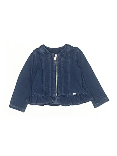 Pre-owned Mayoral Kids' Denim Jacket In Blue