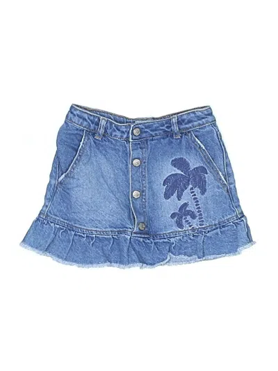 Pre-owned Mayoral Kids' Denim Shorts In Blue