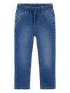 Mayoral Drawstring Jeans In Blue