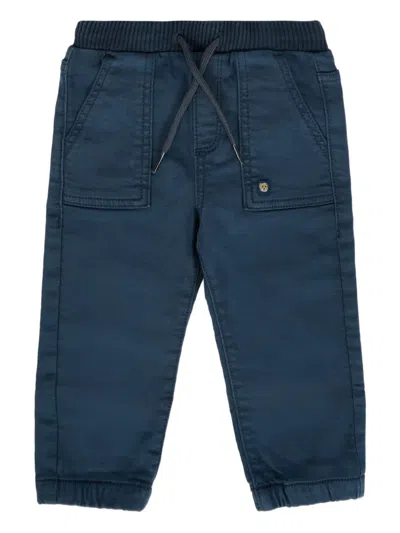 Mayoral Babies' Drawstring Pocket Trousers In Blue