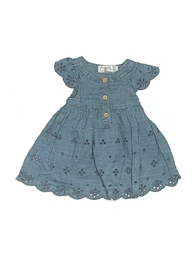 Pre-owned Mayoral Babies' Dress In Blue