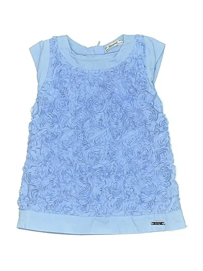 Pre-owned Mayoral Babies' Dress In Blue