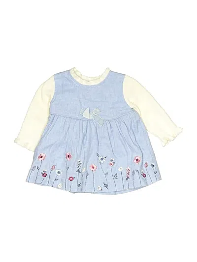 Pre-owned Mayoral Babies' Dress In Blue