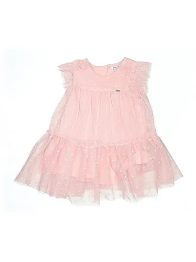 Pre-owned Mayoral Kids' Dress In Pink