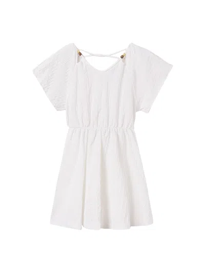 Mayoral Dress In White