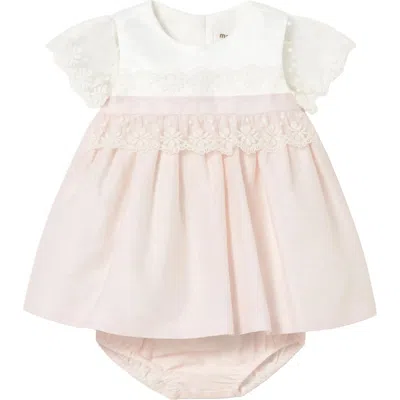 Mayoral Kids'  Dress With Bloomers In Pink