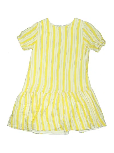Pre-owned Mayoral Kids' Dress In Yellow