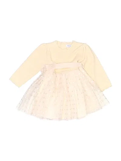 Pre-owned Mayoral Babies' Dress In Yellow