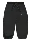 Mayoral Elastic-cuff Pocket Trousers In Black