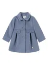 Mayoral Flap-pocket Coat In Blue