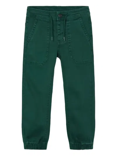 Mayoral Kids' Flap-pocket Trousers In Green