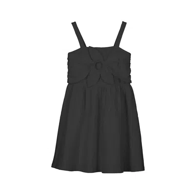 Mayoral Kids' Girls' Knit Dress In Black