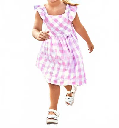 Mayoral Kids' Girls' Ruffle Sleeve Dress In Pink