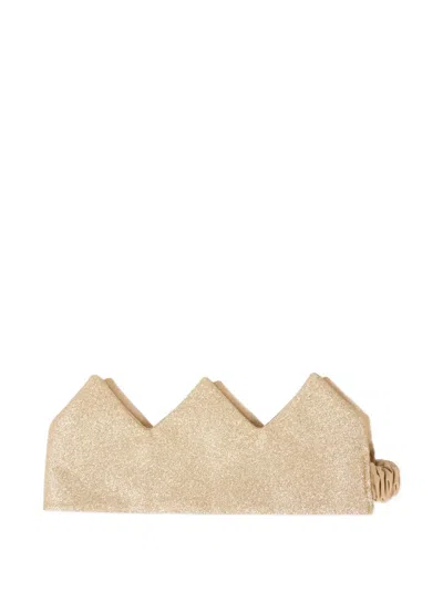 Mayoral Babies' Glitter-crown Headband In Gold