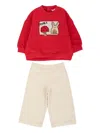 Mayoral Graphic-print Tracksuit In Red