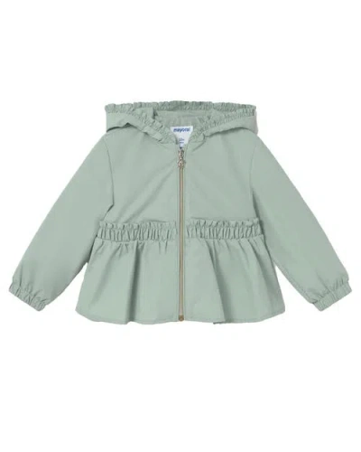Mayoral Kids'  Hooded Zip Jacket In Blue