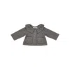 Mayoral Icro Ribbed Viscose-blend Jacket Kids In Brown