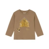 Mayoral Interactive Farm T-shirt In Brown