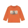 Mayoral Interactive Lenticular T-shirt In Orange