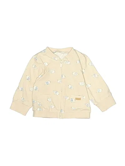 Pre-owned Mayoral Babies' Jacket In Ivory