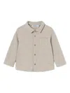 Mayoral Jacquard Overshirt In Neutral