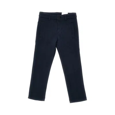 Mayoral Jersey Chino Pants Kids In Blue